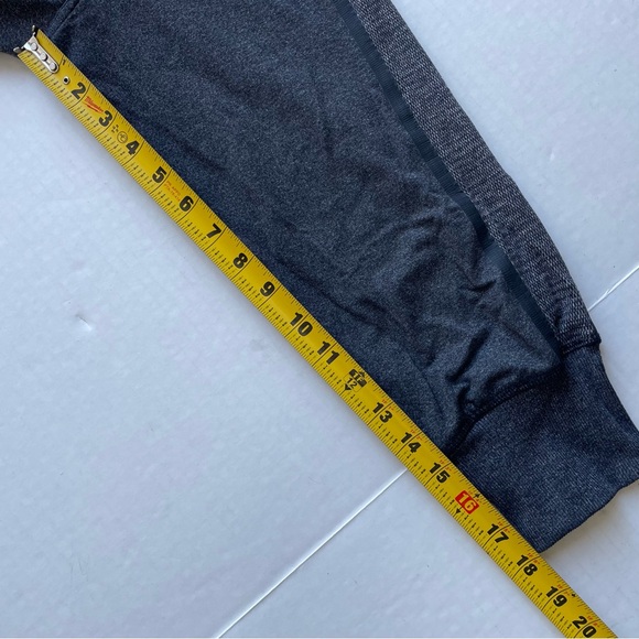 Lululemon Kung Fu II Lightweight Performance Jacket Full Zip Heathered Black XL